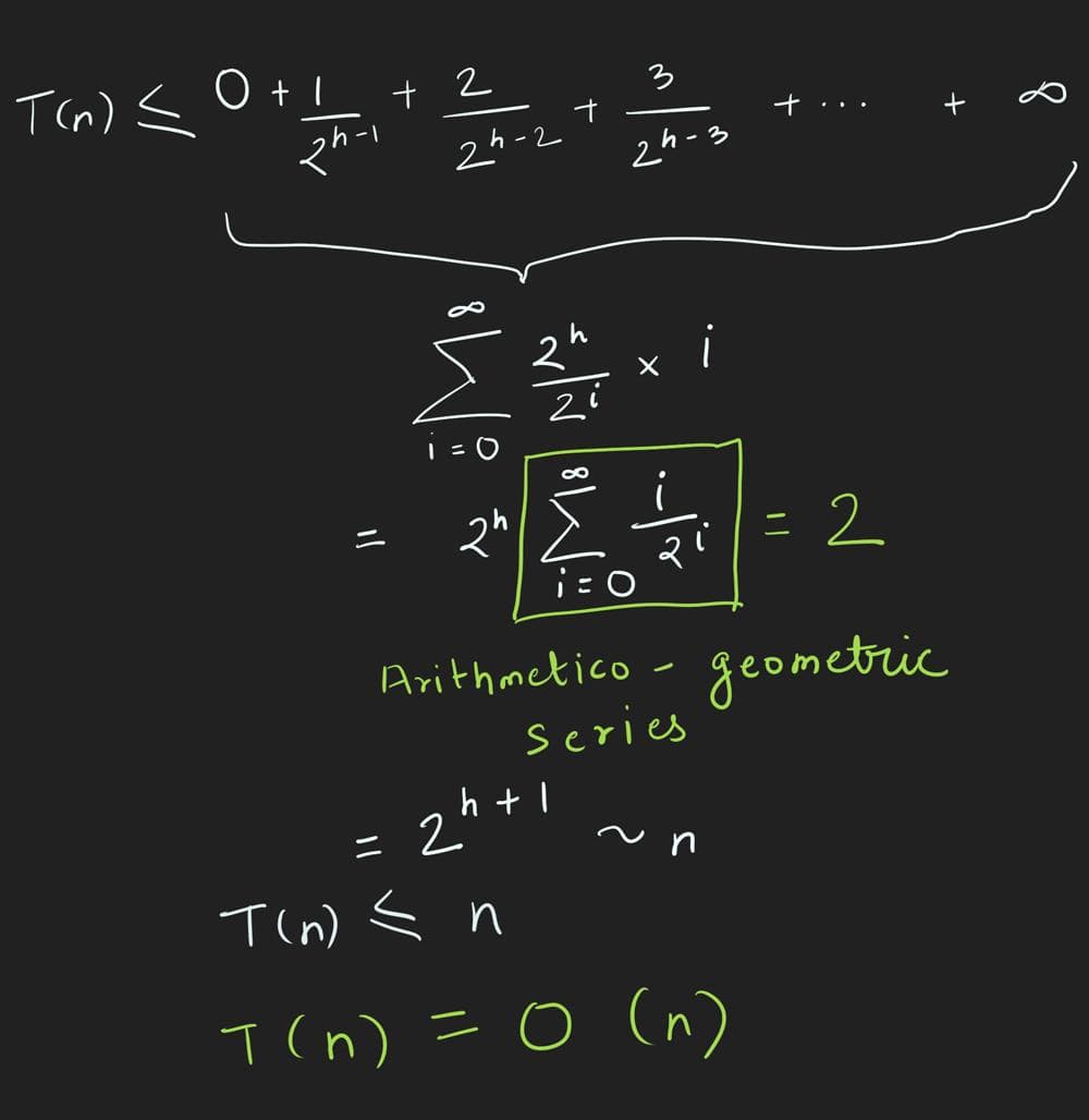 arithmetico-geometric series